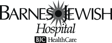 Barnes-Jewish Hospital logo with BJC HealthCare branding.